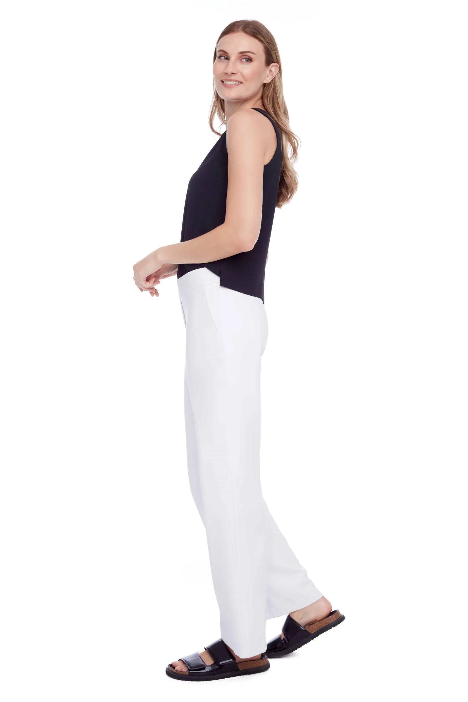 Women's LAUREL Solid Wide Leg Pant