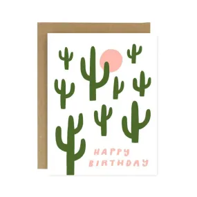 Worthwhile Paper - Cactus Birthday Card