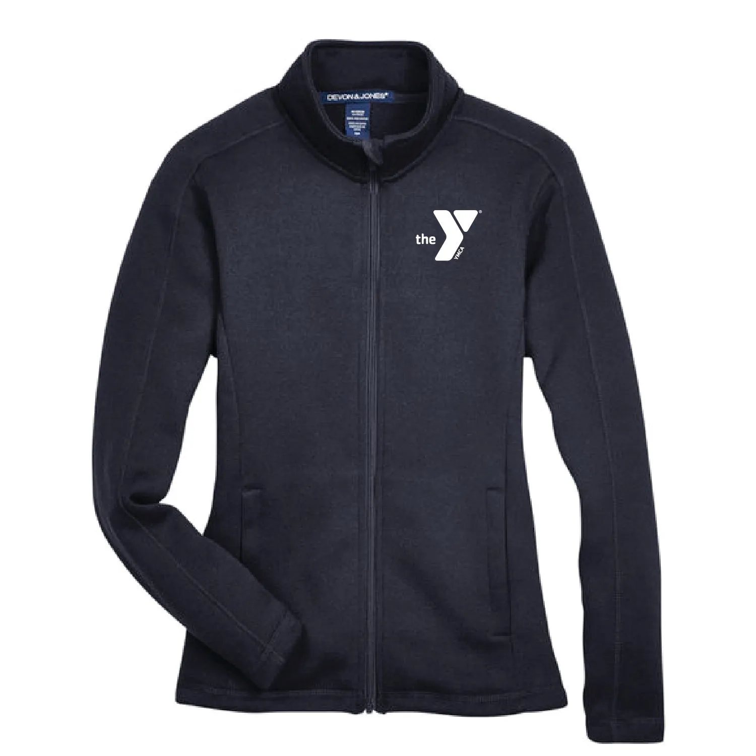 YMCA Devon & Jones Ladies' Bristol Full-Zip Sweater Fleece Jacket
